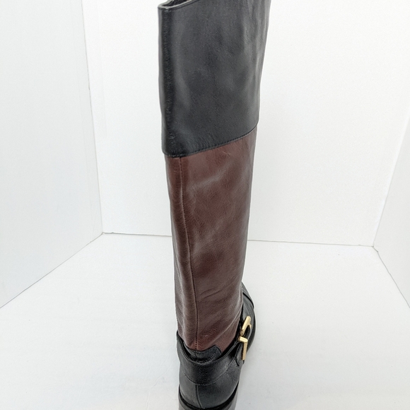 Vince Camuto two tone leather boots - Picture 12 of 16